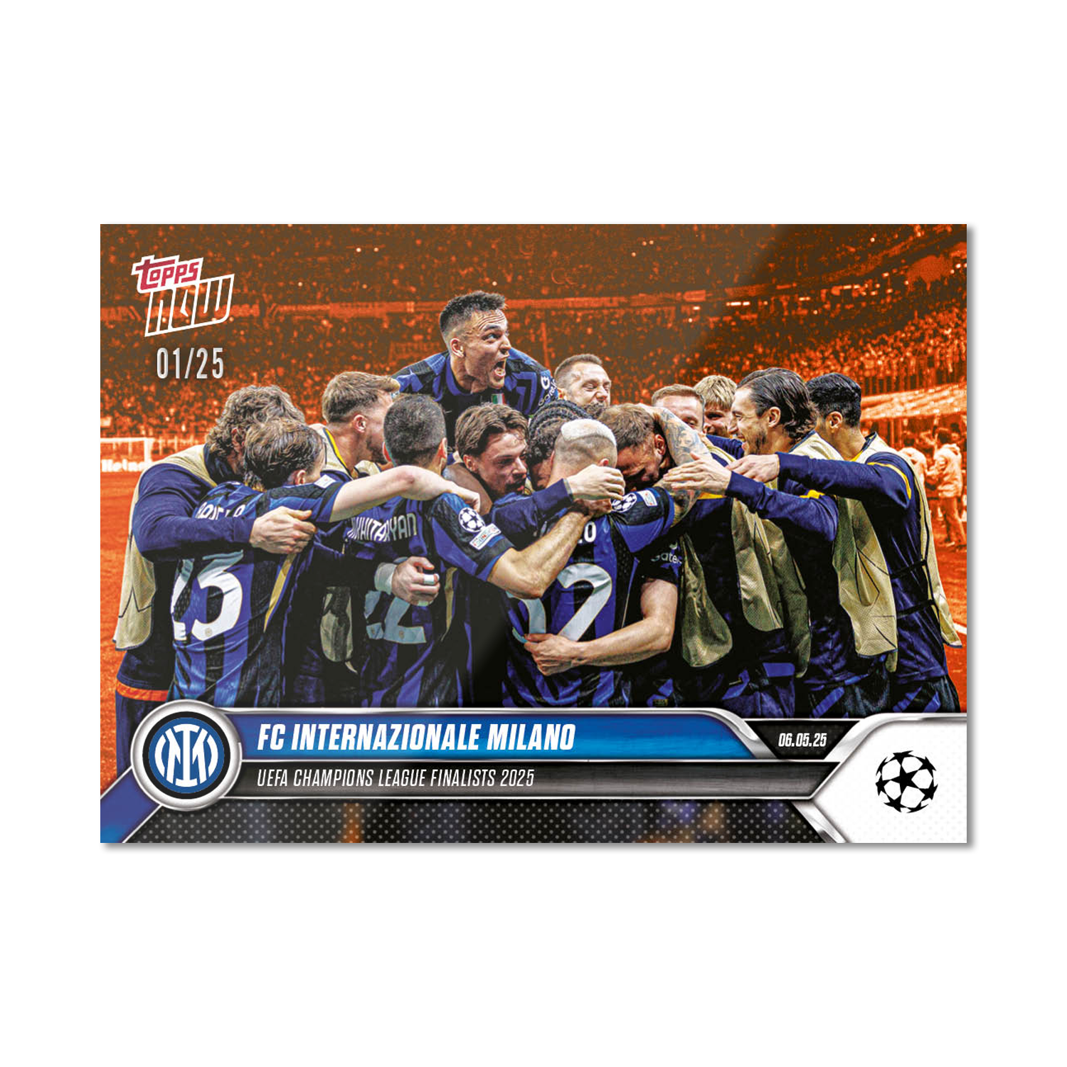 FC Internazionale Milano - 2024-25 UCL Topps NOW - Card 154 - Image 5