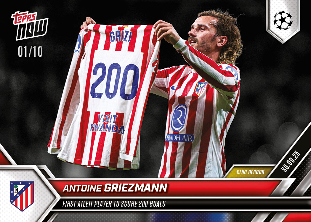 Antoine Griezmann - 2025-26 UCL Topps NOW - Card 25 - PR: 1683 - Image 5