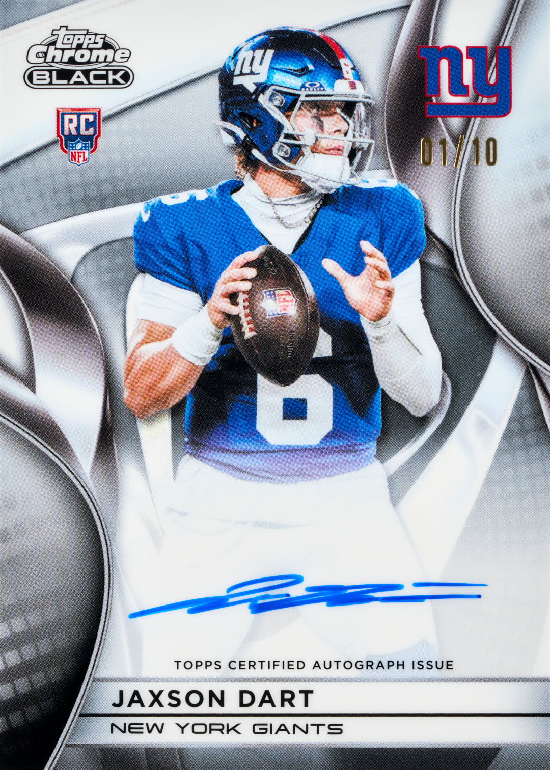 2025 Topps Chrome Black Football - Hobby Box - Sealed Case - Image 6