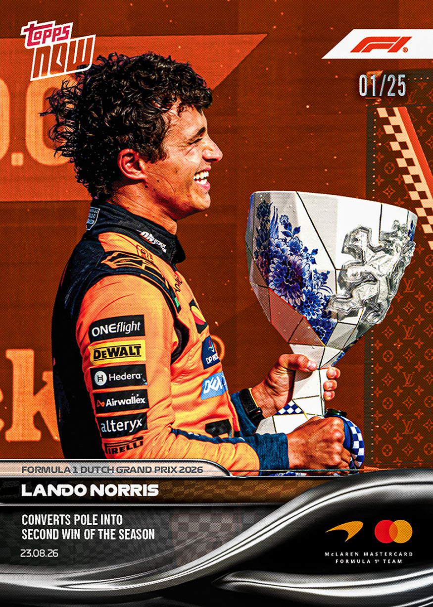 Lando Norris - 2026 Formula 1 Topps NOW - Card 53 - PR: 4956 - Image 5