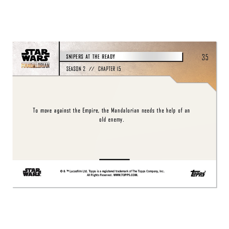 2020 Star Wars: The Mandalorian TOPPS NOW 5-Card Pack - S2 : Chapter 15 - Print Run: 1582 - Image 7