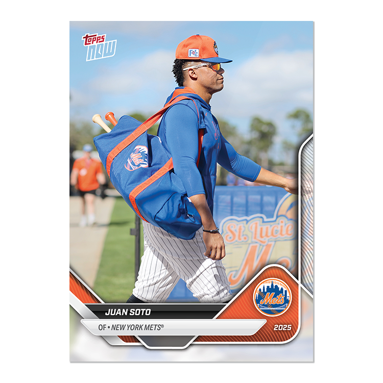 2025 New York Mets MLB Topps NOW Road To Opening Day 11-Card Team Set - PR: 1088 - Image 2