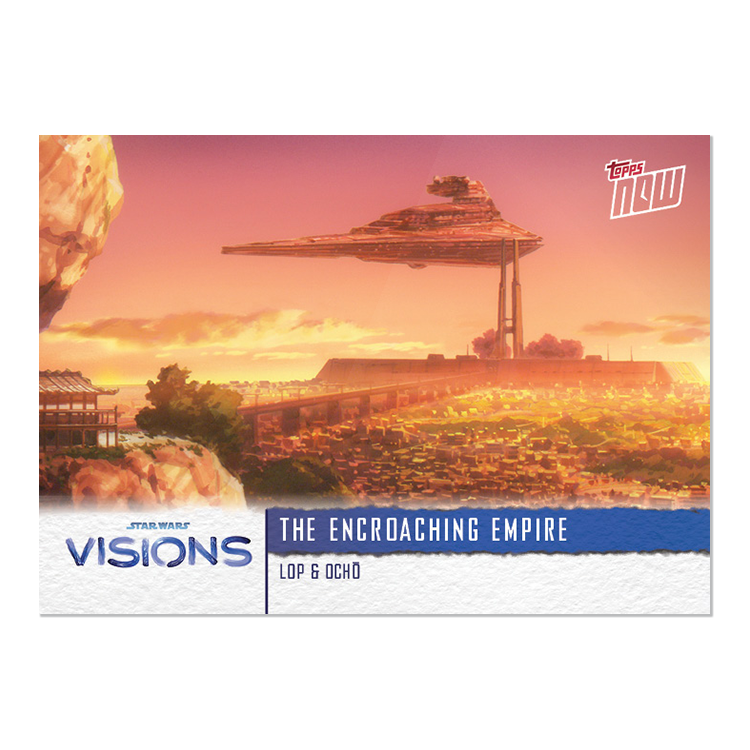 2021 Star Wars Visions TOPPS NOW - 5-Card Pack - Lop & Ocho - PR: 466 - Image 6