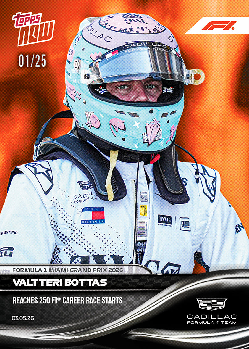 Valtteri Bottas - 2026 Formula 1 Topps NOW - Card 24 - PR: 3387 - Image 7