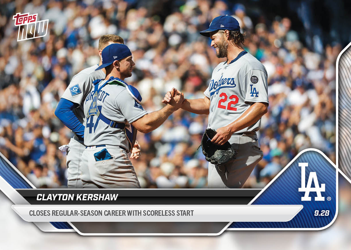 Clayton Kershaw - 2025 MLB Topps NOW - Card 791 - PR: 5431 - Image 2