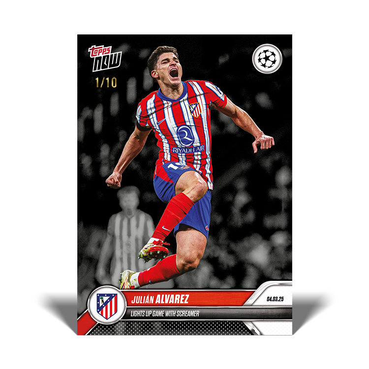Julián Alvarez - 2024-25 UCL Topps NOW Card 113 - PR: 434 - Image 5