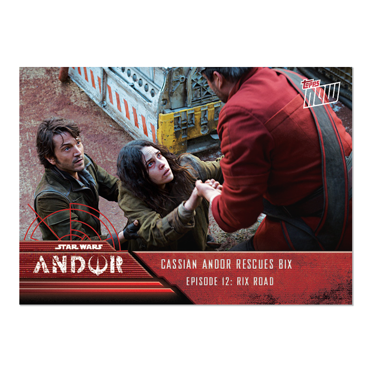 2022 TOPPS NOW Star Wars: Andor Episode 12 - 5 Card Set - PR: 703 - Image 8