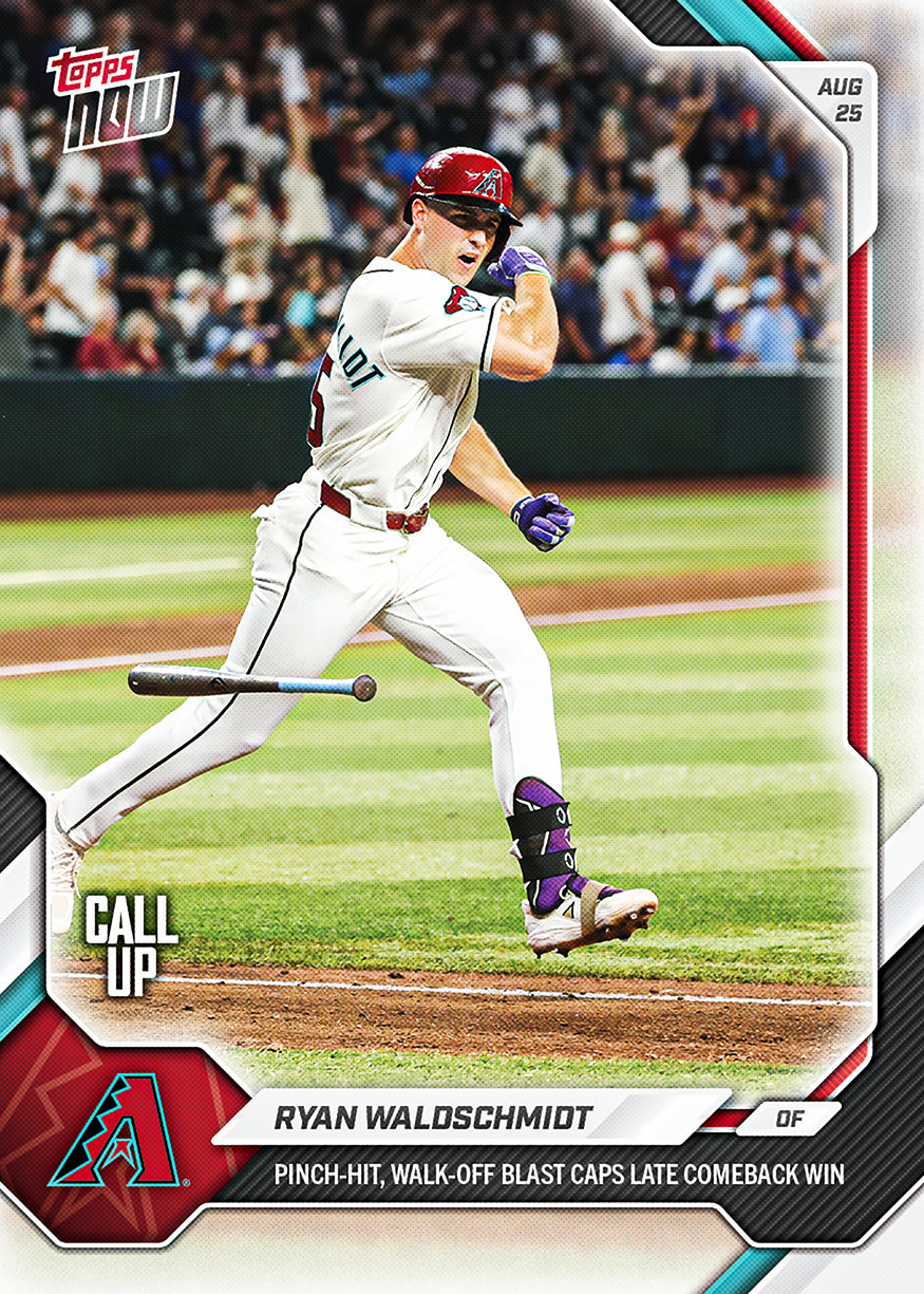 Ryan Waldschmidt - 2026 MLB Topps NOW - Card 595 - PR: 1222