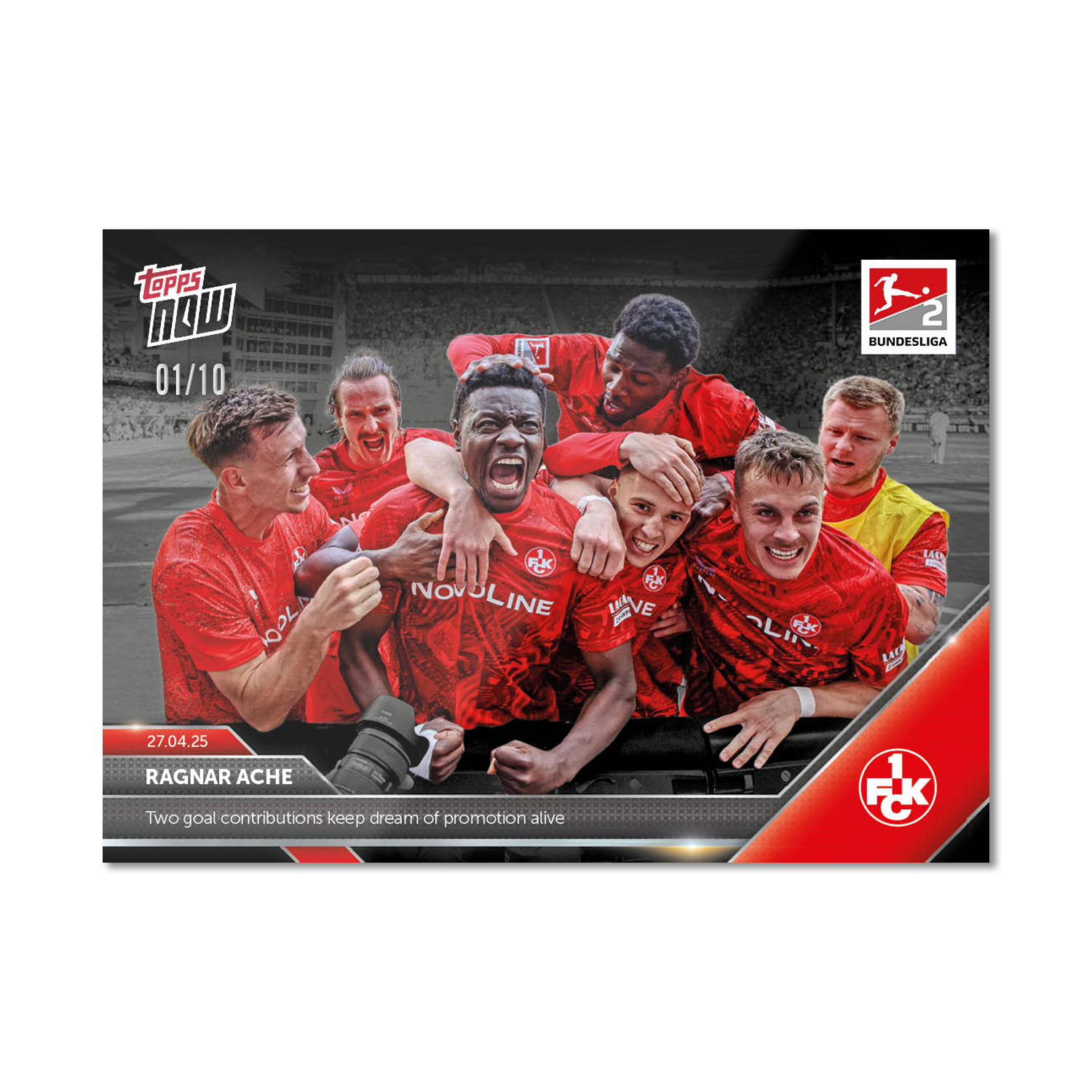 Ragnar Ache - 2024-25 Bundesliga Topps NOW Card 173 - PR: 141 - Image 5