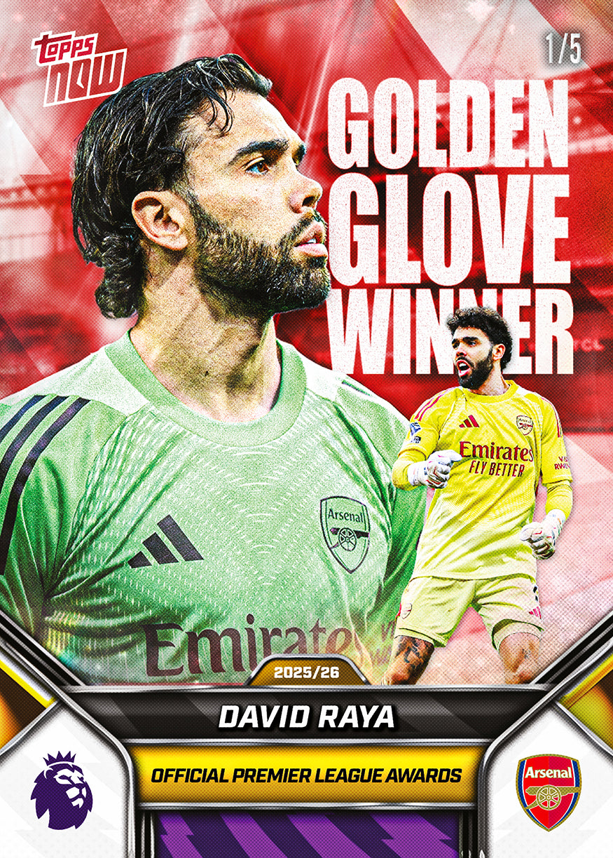 David Raya - 2025-26 Premier League Topps NOW - Card 207 - PR: 1324 - Image 4