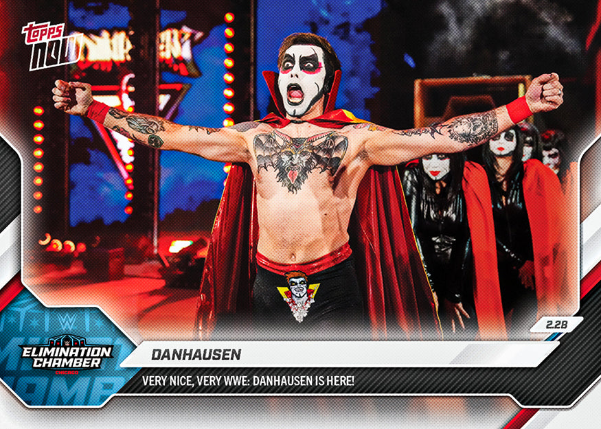 Danhausen - 2026 WWE Topps NOW - Card 24 - PR: 5229