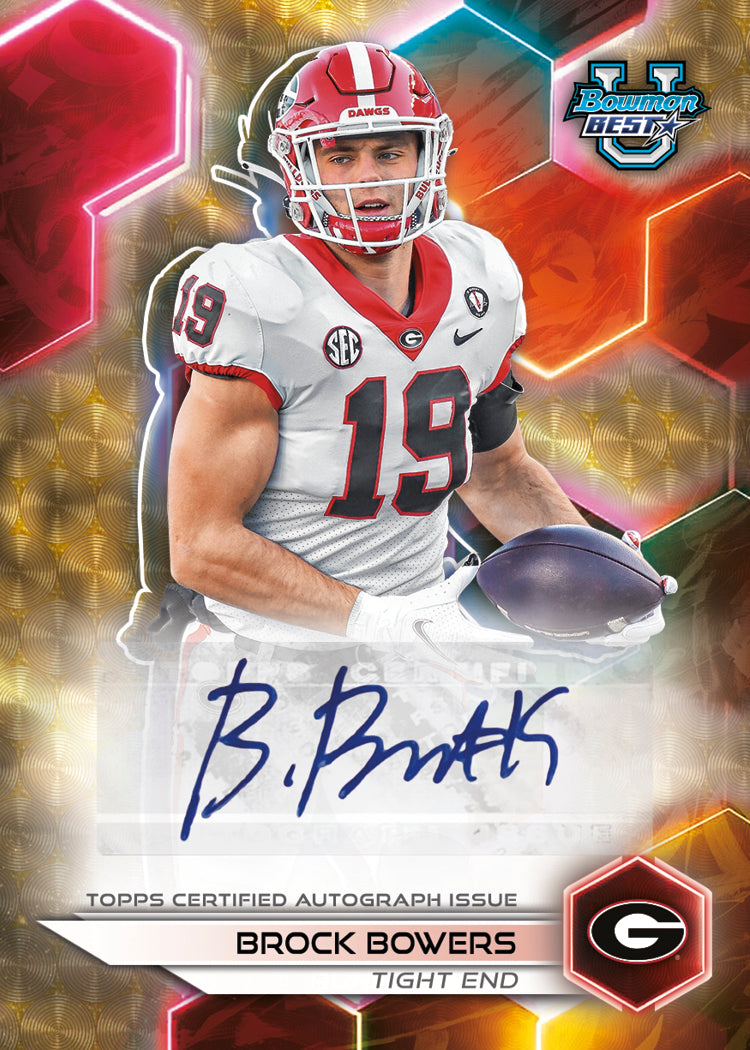 2023 Bowman University Best Football - Hobby Box - Image 6