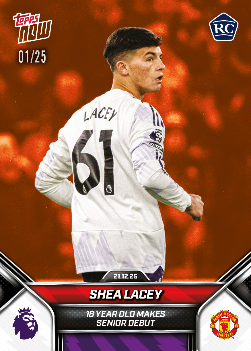 Shea Lacey - 2025-26 Premier League Topps NOW - Card 87 - PR: 2680 - Image 5