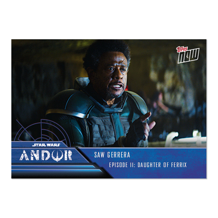 2022 TOPPS NOW Star Wars: Andor Episode 11 - 5 Card Set - PR: 657 - Image 10