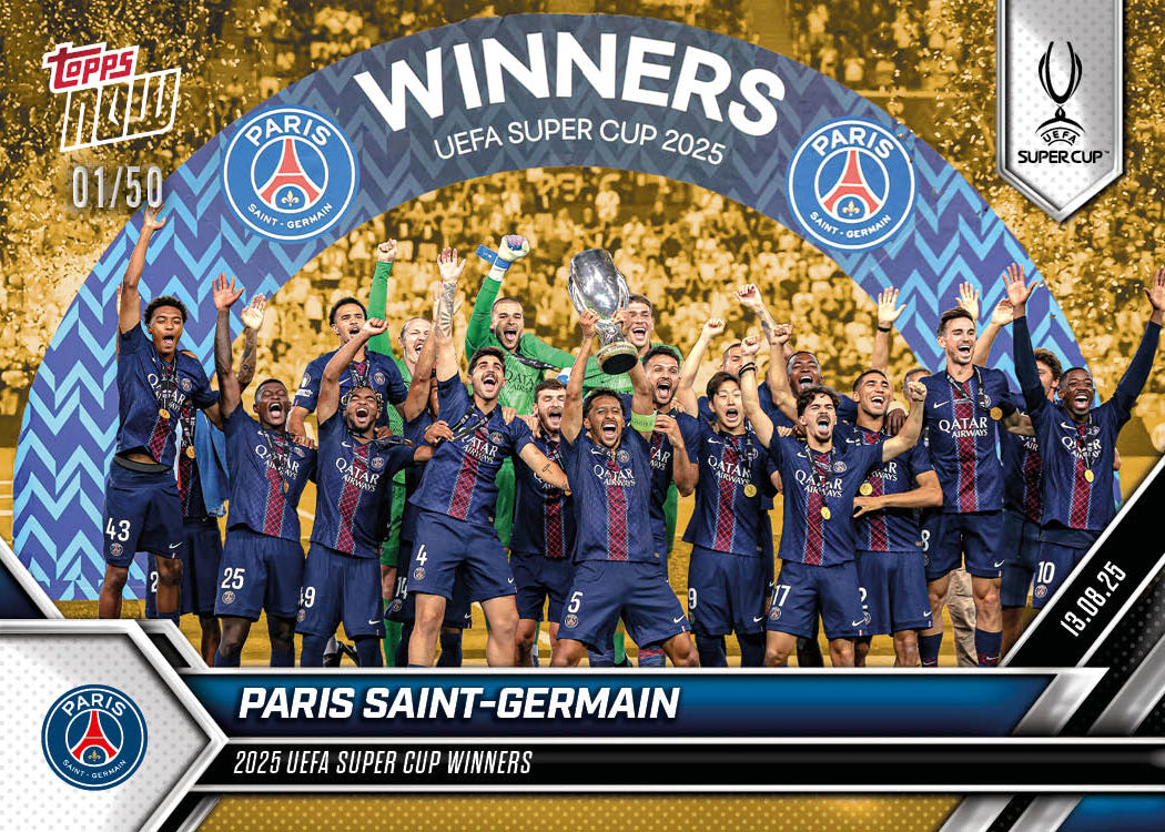 Paris Saint-Germain - 2025-26 UCL Topps NOW Card 1 - PR: 773 - Image 6