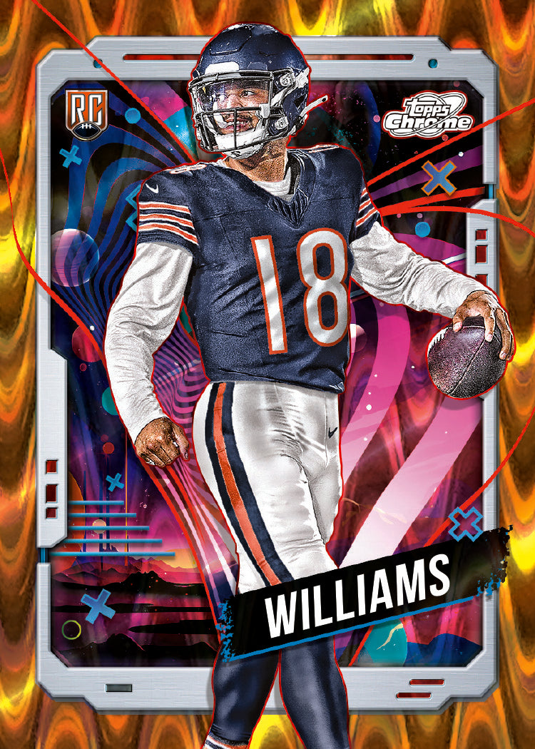 Alternative view of 2024 Topps Chrome Cosmic Football - Hobby Box