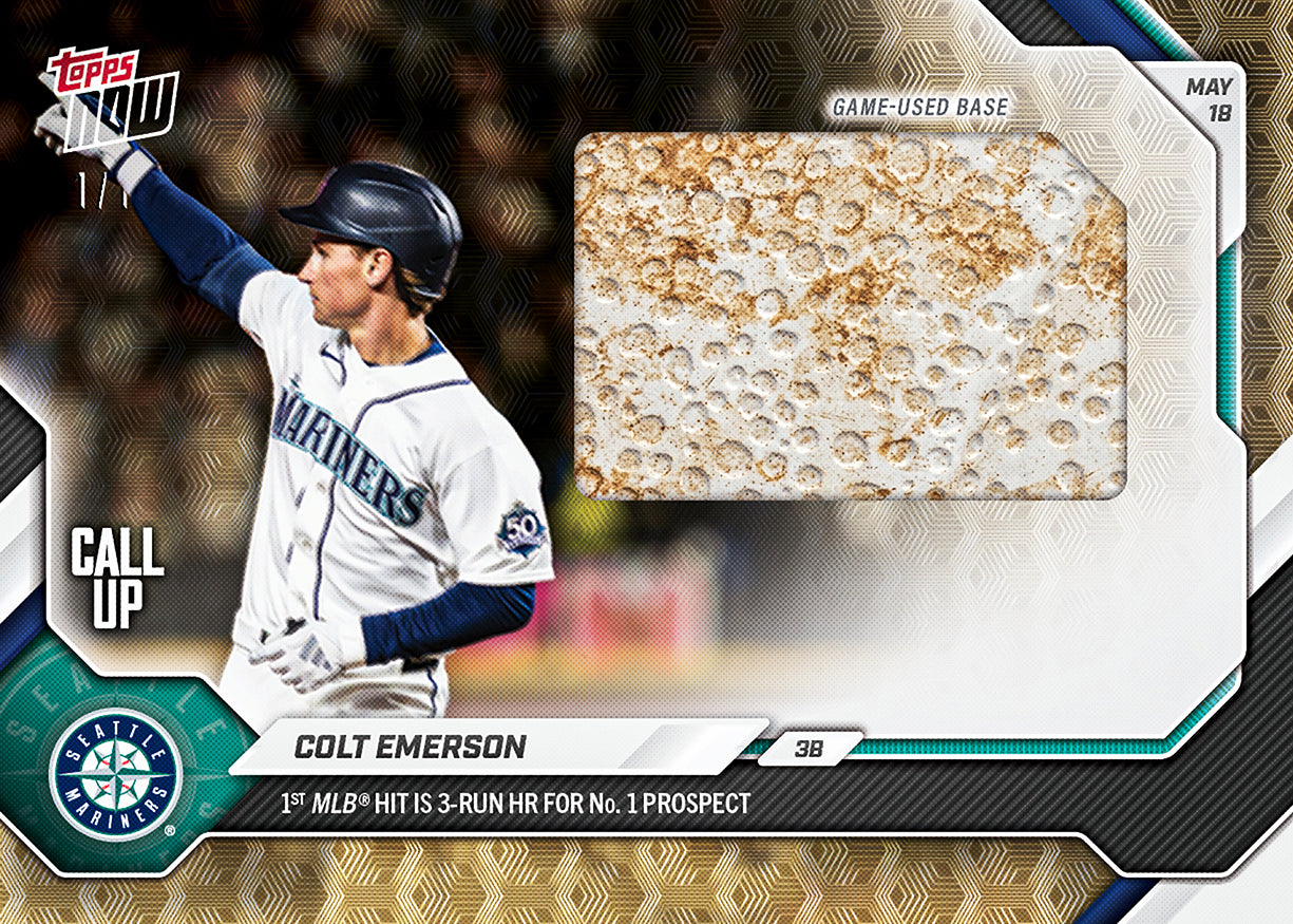 Colt Emerson - 2026 MLB Topps NOW - Card 219 - PR: 11378 - Image 2