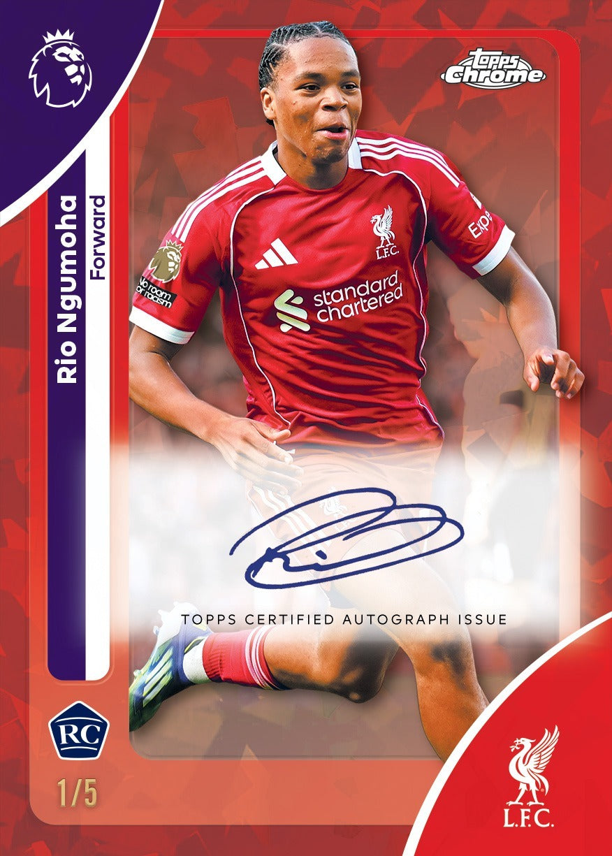 2026 Topps Chrome Premier League - Sapphire Edition - Sealed Case - Image 5