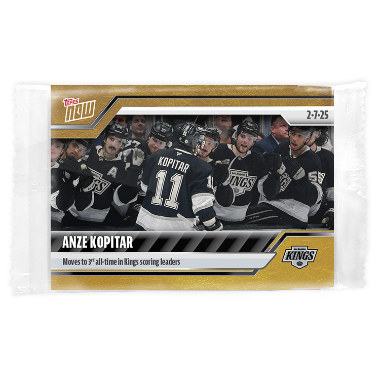 Anze Kopitar - 2024-25 NHL Topps NOW - Sticker # 111 Pack - PR: 170 - Image 2