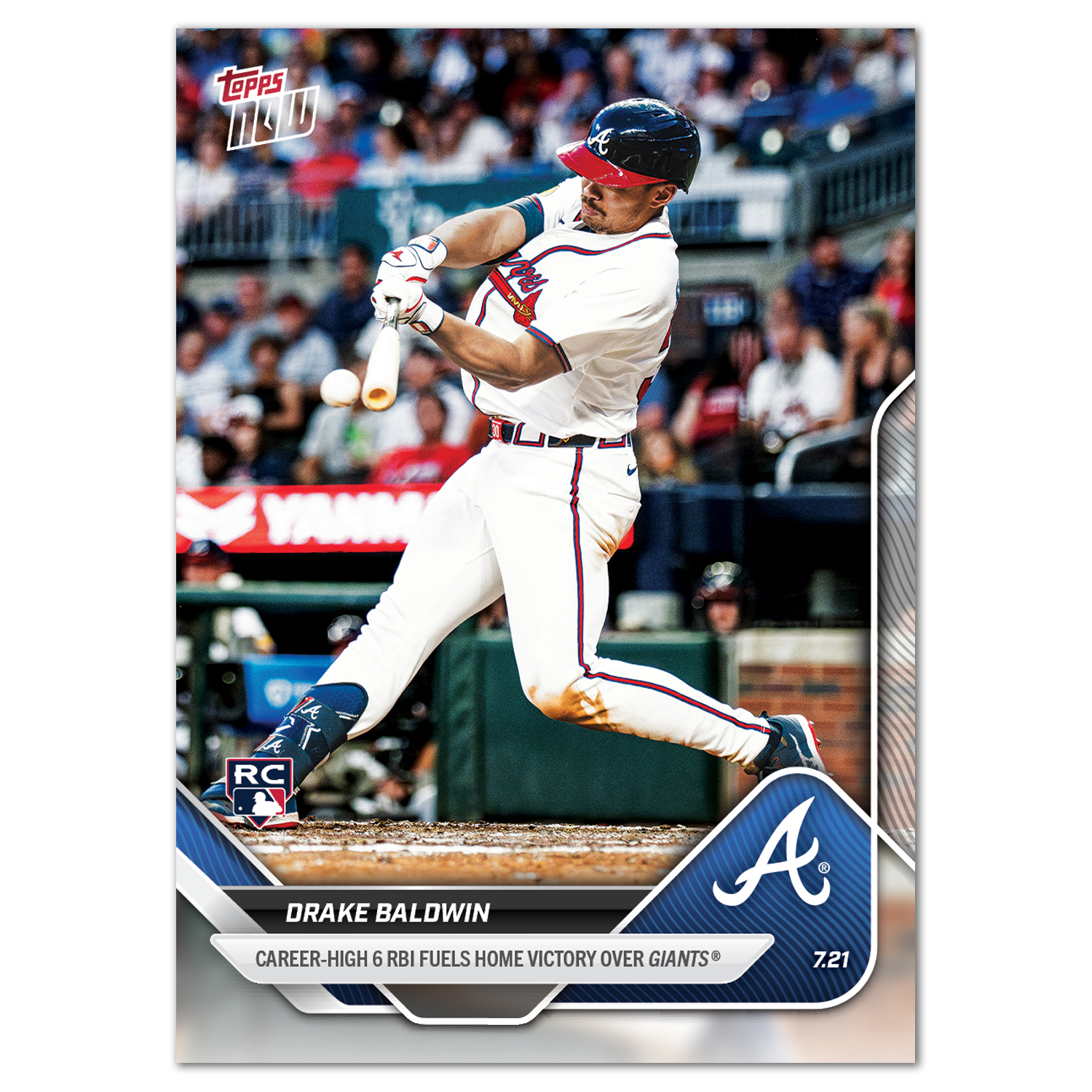 Drake Baldwin - 2025 MLB Topps NOW - Card 448 - PR: 1069