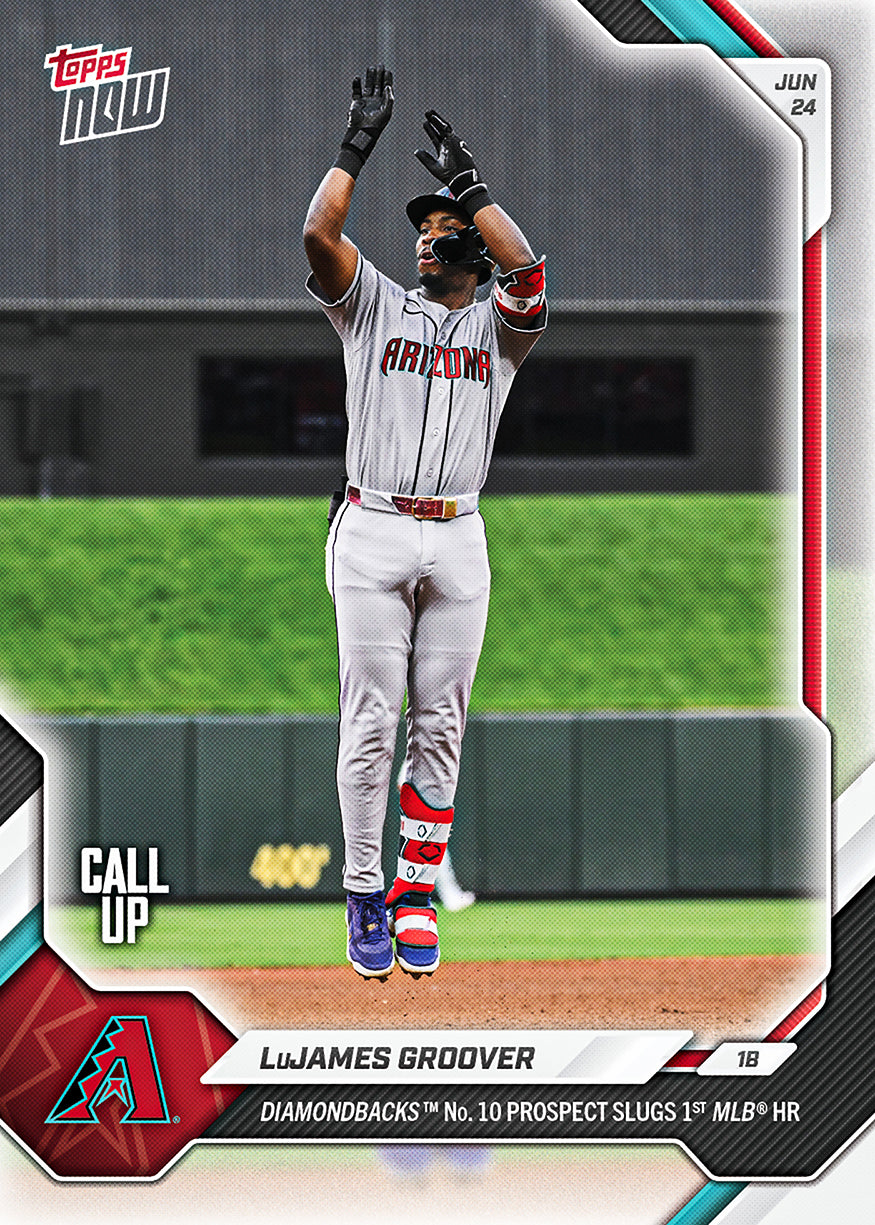 LuJames Groover - 2026 MLB Topps NOW - Card 373 - PR: 708
