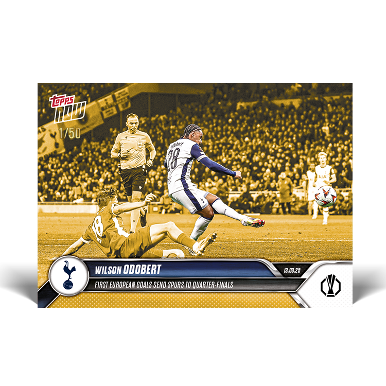 Wilson Odobert - 2024-25 UEL Topps NOW Card 26 - PR: 116 - Image 7