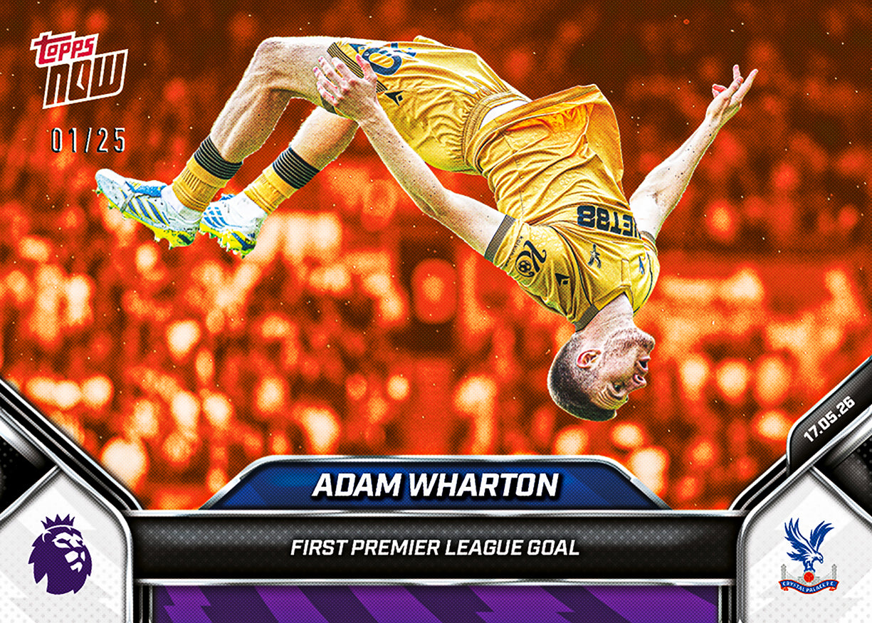Adam Wharton - 2025-26 Premier League Topps NOW - Card 196 - PR: 1604 - Image 6