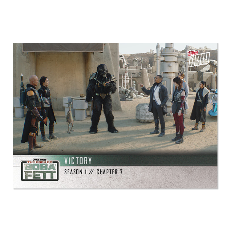 2022 Star Wars TOPPS NOW - 5-Card Pack - Book of Boba Fett Chapter 7 - PR: 1920 - Image 9