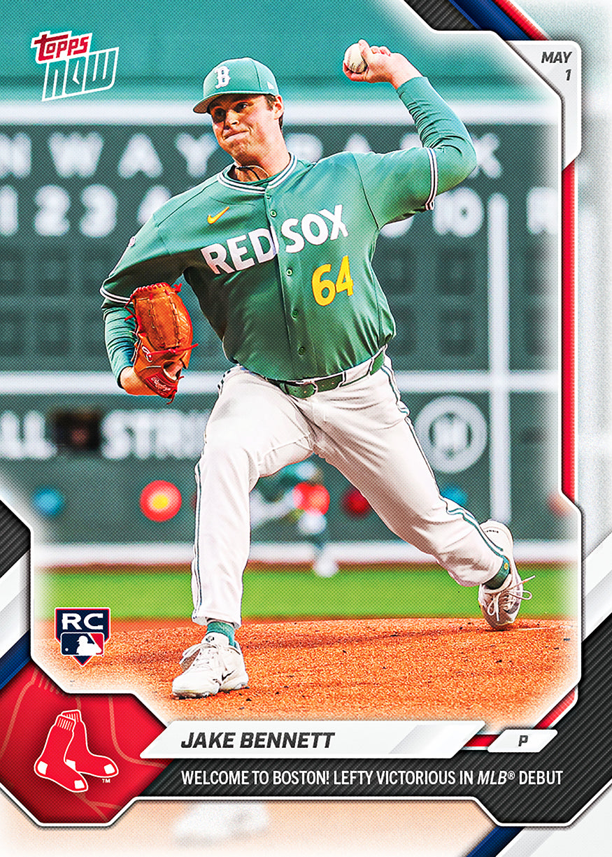 Jake Bennett - 2026 MLB Topps NOW - Card 149 - PR: 1358