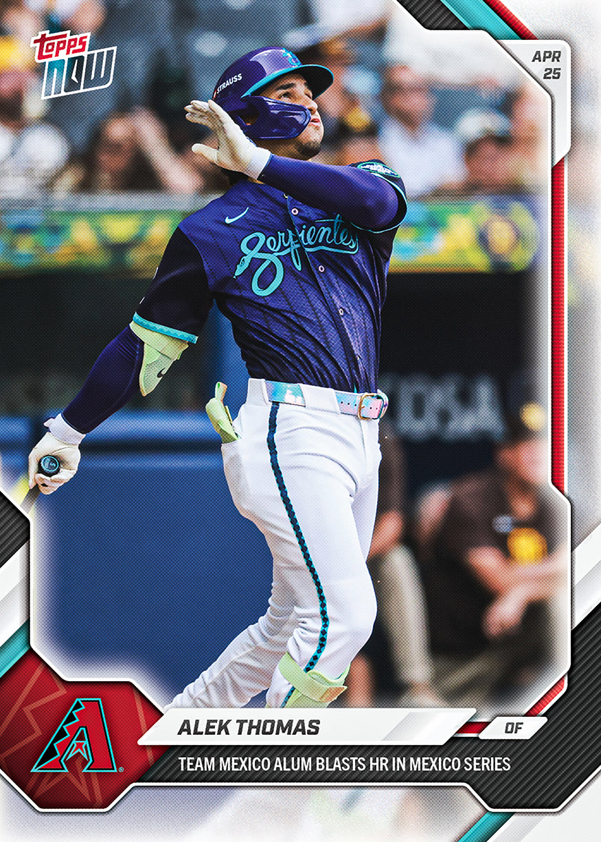 Alek Thomas - 2026 MLB Topps NOW - Card 124 - PR: 561