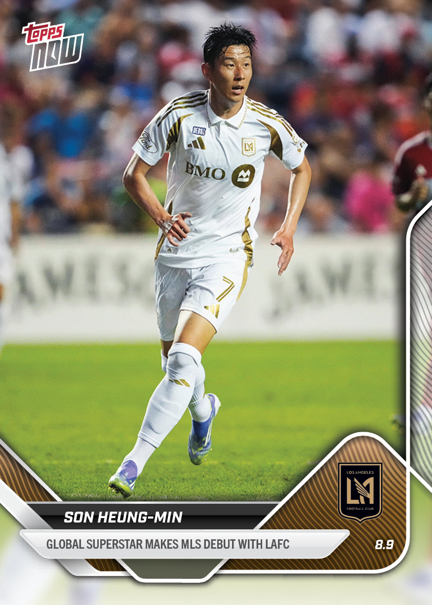 Son Heung-min - 2025 MLS Topps NOW - Card 73 - LOOK FOR RELICS & AUTO-RELICS - PR: 9685