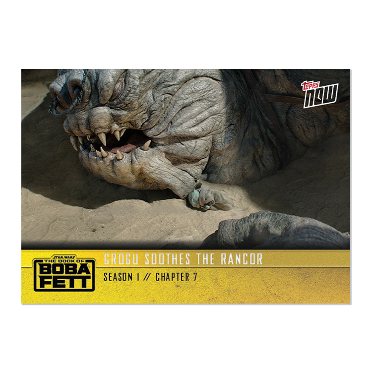 2022 Star Wars TOPPS NOW - 5-Card Pack - Book of Boba Fett Chapter 7 - PR: 1920 - Image 8
