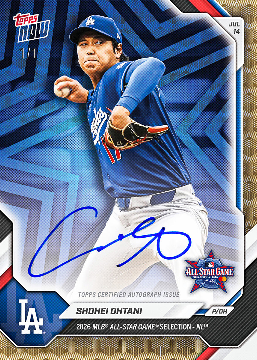 Alternative view of 2026 All-Star Game Set - MLB Topps NOW - 19 Card Set - PR: 16306