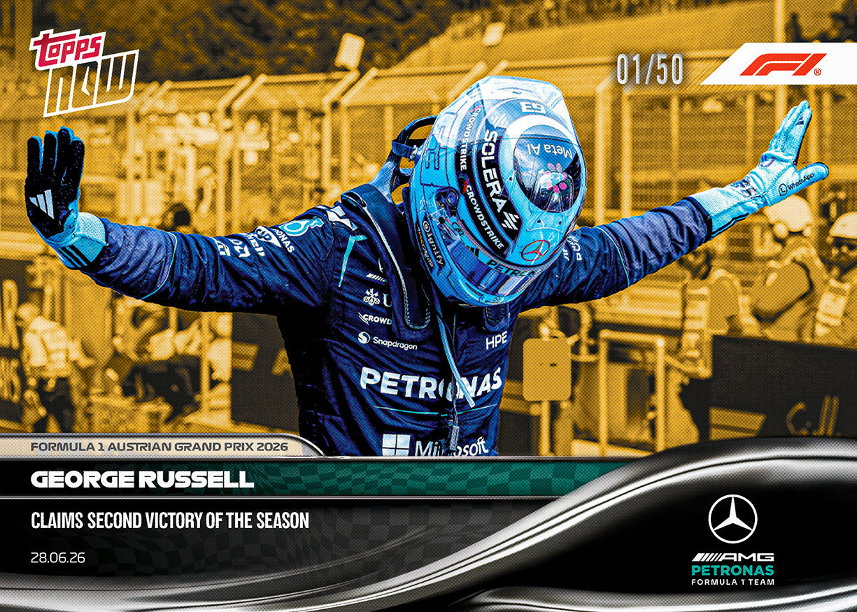 George Russell - 2026 Formula 1 Topps NOW - Card 42 - PR: 7349 - Image 6