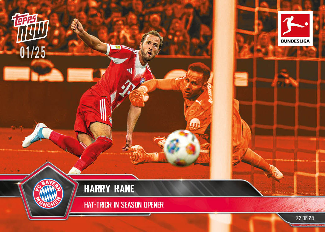 Harry Kane - 2025-26 Bundesliga Topps NOW Card 4 - PR: 424 - Image 5