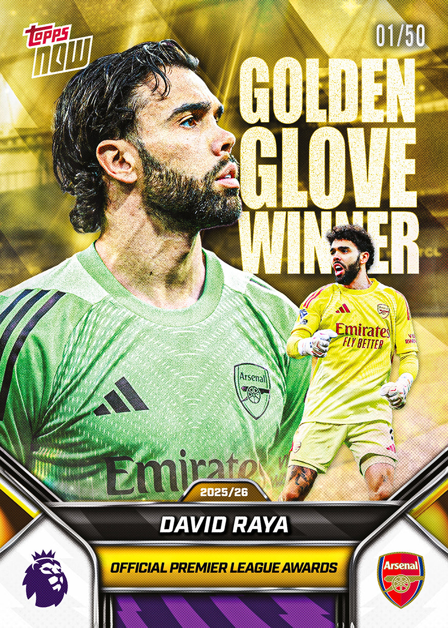 David Raya - 2025-26 Premier League Topps NOW - Card 207 - PR: 1324 - Image 7