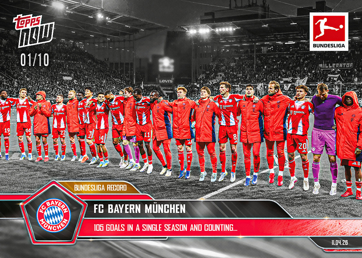 FC Bayern München - 2025-26 Bundesliga Topps NOW - Card 166 - PR: 1265 - Image 4