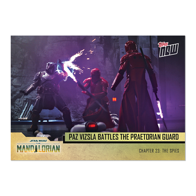 2023 TOPPS NOW Star Wars: The Mandalorian Season 3 Episode 7 - 5 Card Set - PR: 886 - Image 7