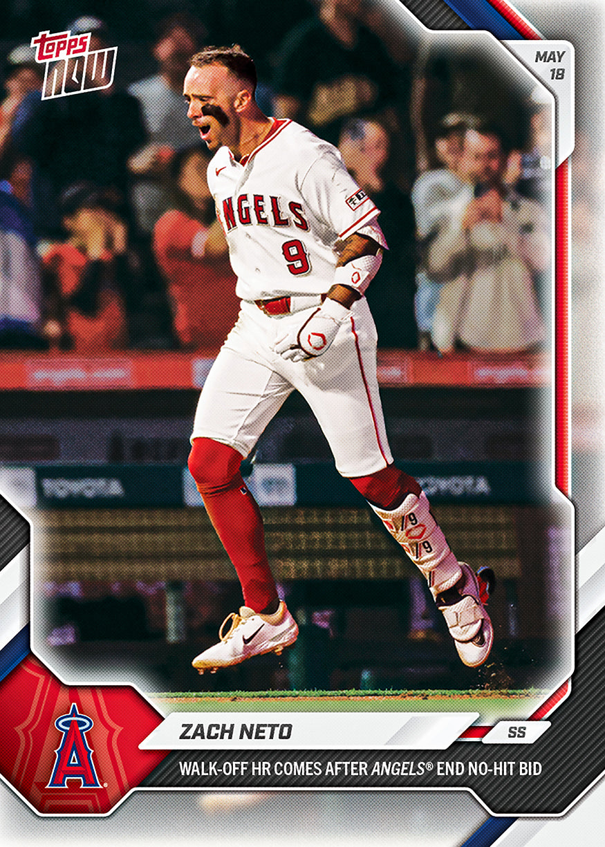 Zach Neto - 2026 MLB Topps NOW - Card 218 - PR: 472