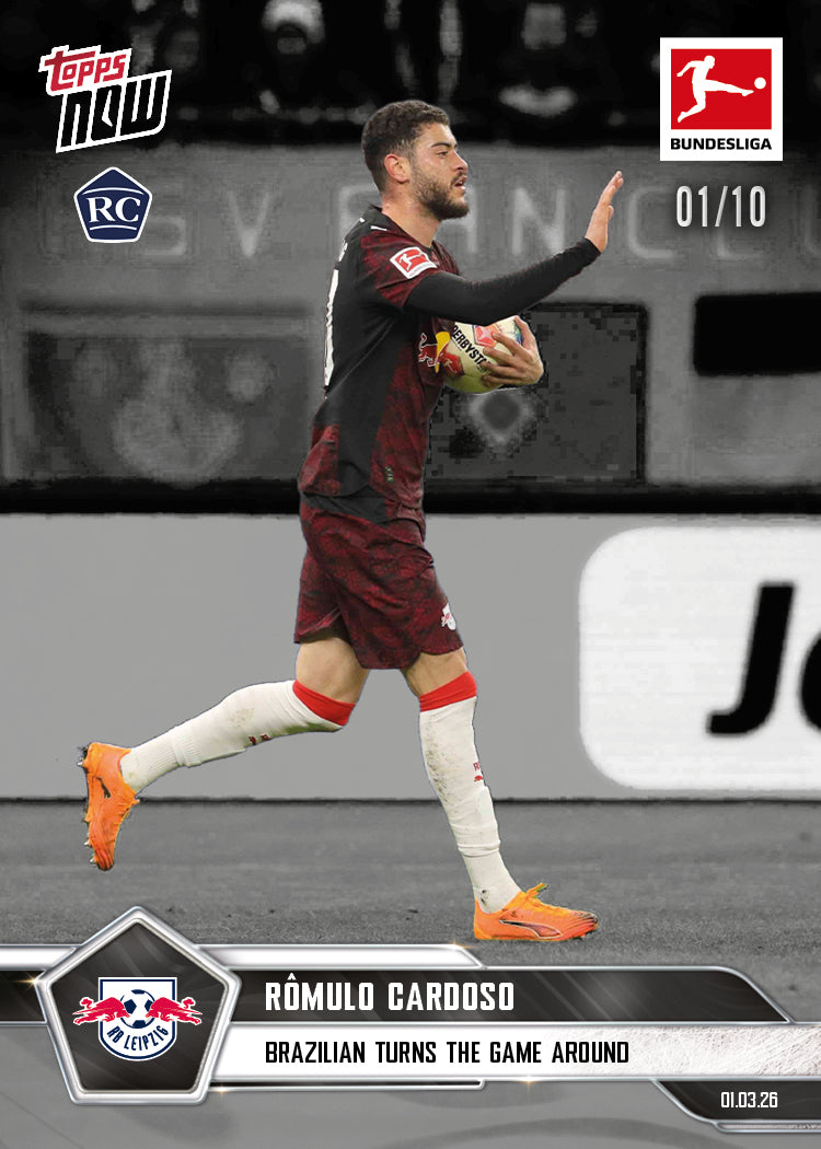 Rômulo Cardoso - 2025-26 Bundesliga Topps NOW - Card 138 - PR: 280 - Image 4