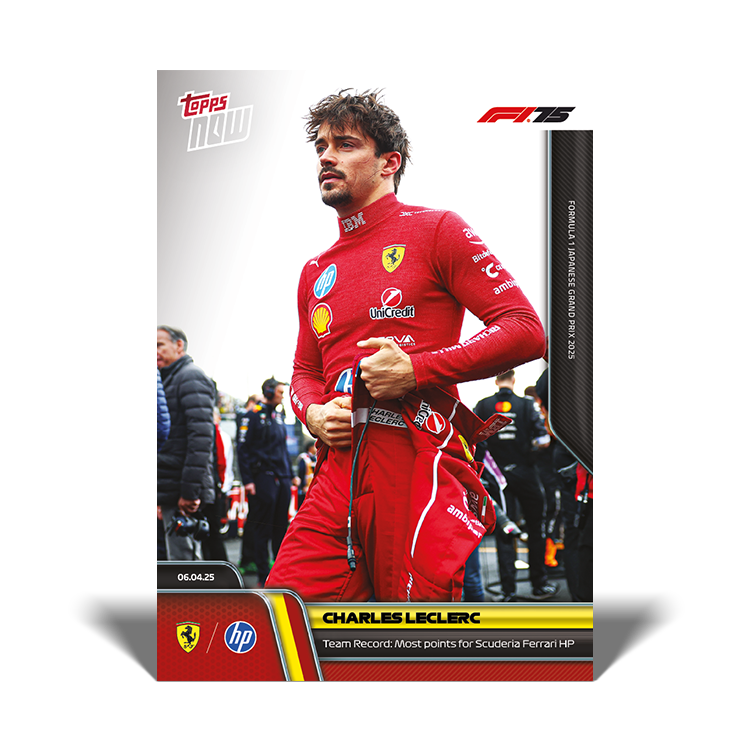 Charles Leclerc - 2025 Formula 1 Topps NOW Card 27 - PR: 1281 - Image 4
