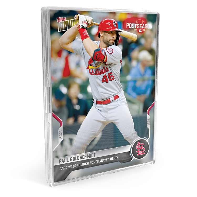 2021 St. Louis Cardinals TOPPS NOW Postseason 10-Card Team Set - Autograph Edition
