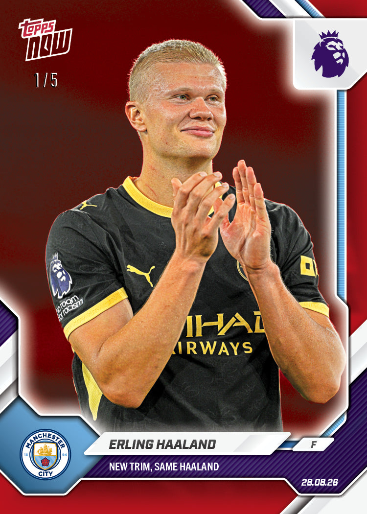 Erling Haaland - 2026-27 Premier League Topps NOW - Card 10 - Image 3