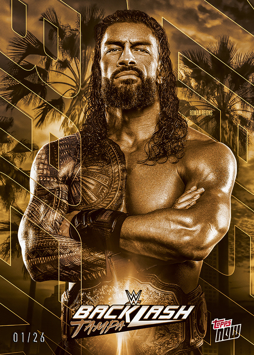 Backlash - 2026 WWE Topps NOW - Card BLSH - PR: 1127 - Image 2