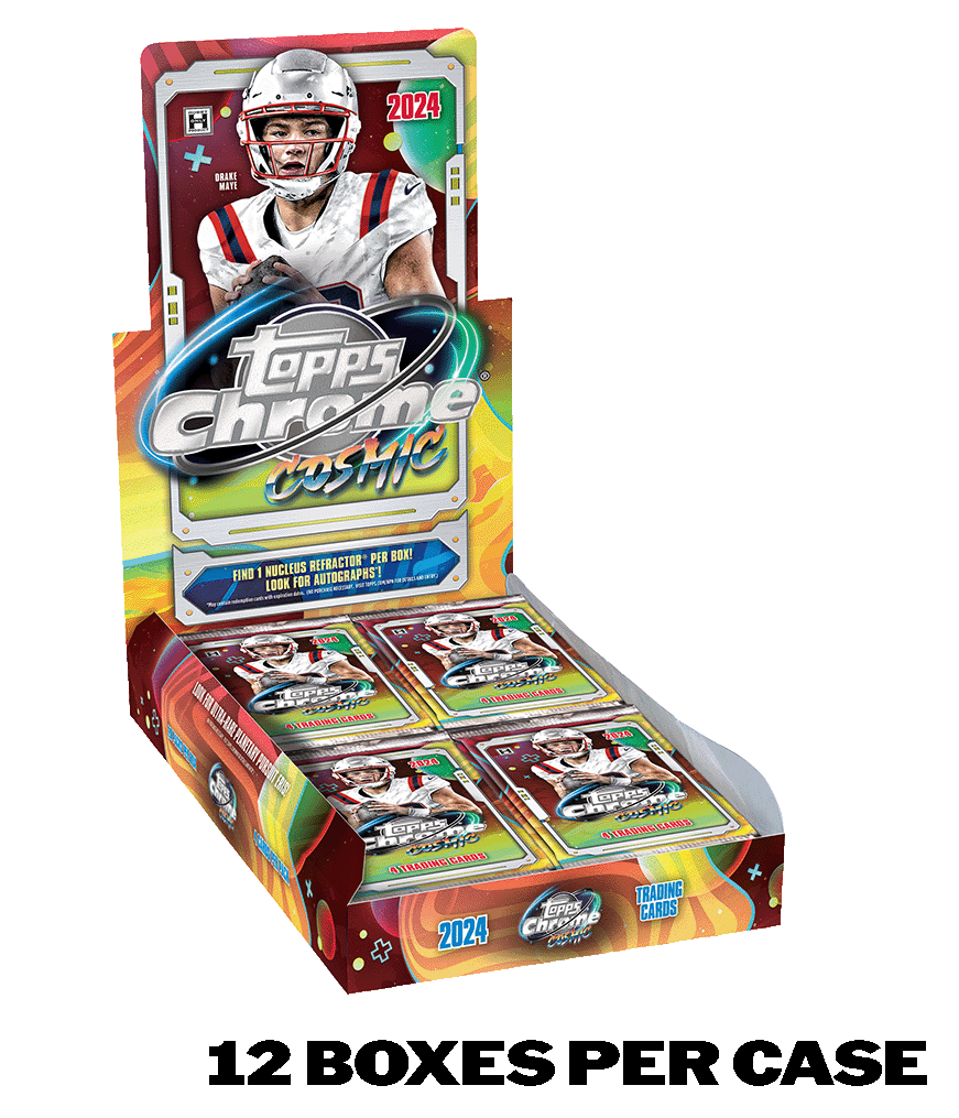 2024 Topps Chrome Cosmic Football - Hobby Box - Sealed Case