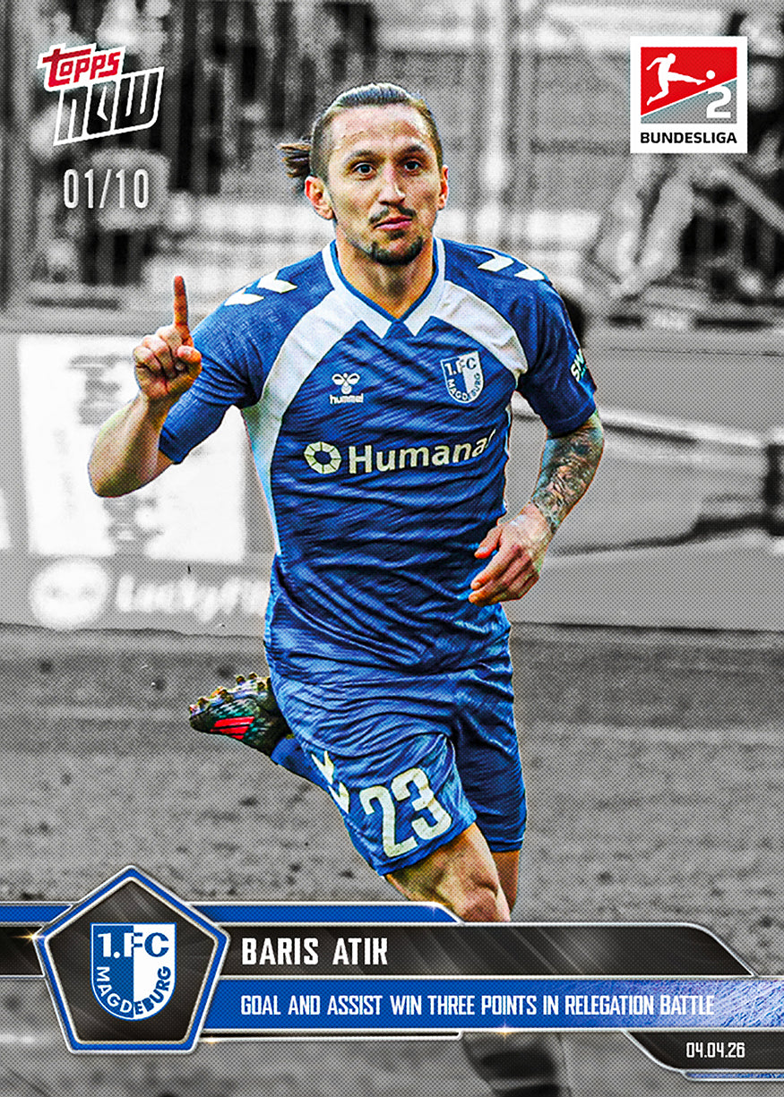 Baris Atik - 2025-26 Bundesliga Topps NOW - Card 159 - PR: 330 - Image 4