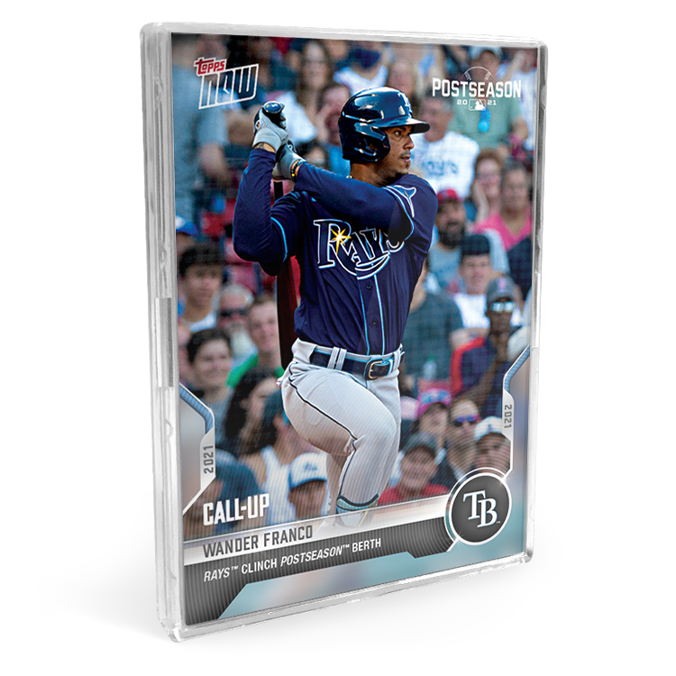 2021 Tampa Bay Rays TOPPS NOW Postseason 10-Card Team Set - PR: 511