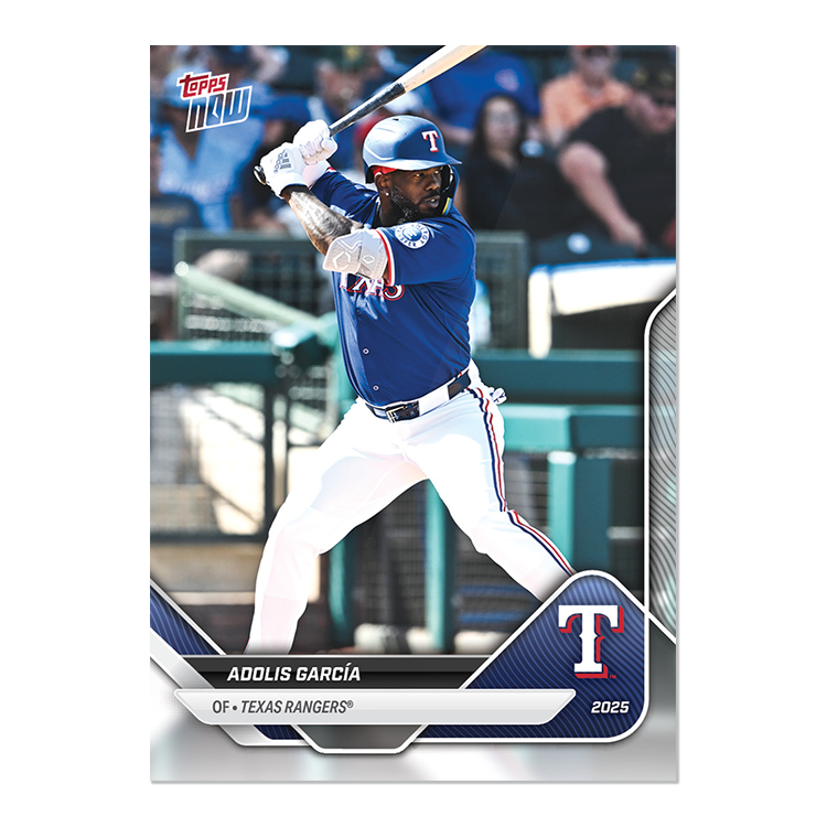 2025 Texas Rangers MLB Topps NOW Road To Opening Day 11-Card Team Set - PR: 517 - Image 2