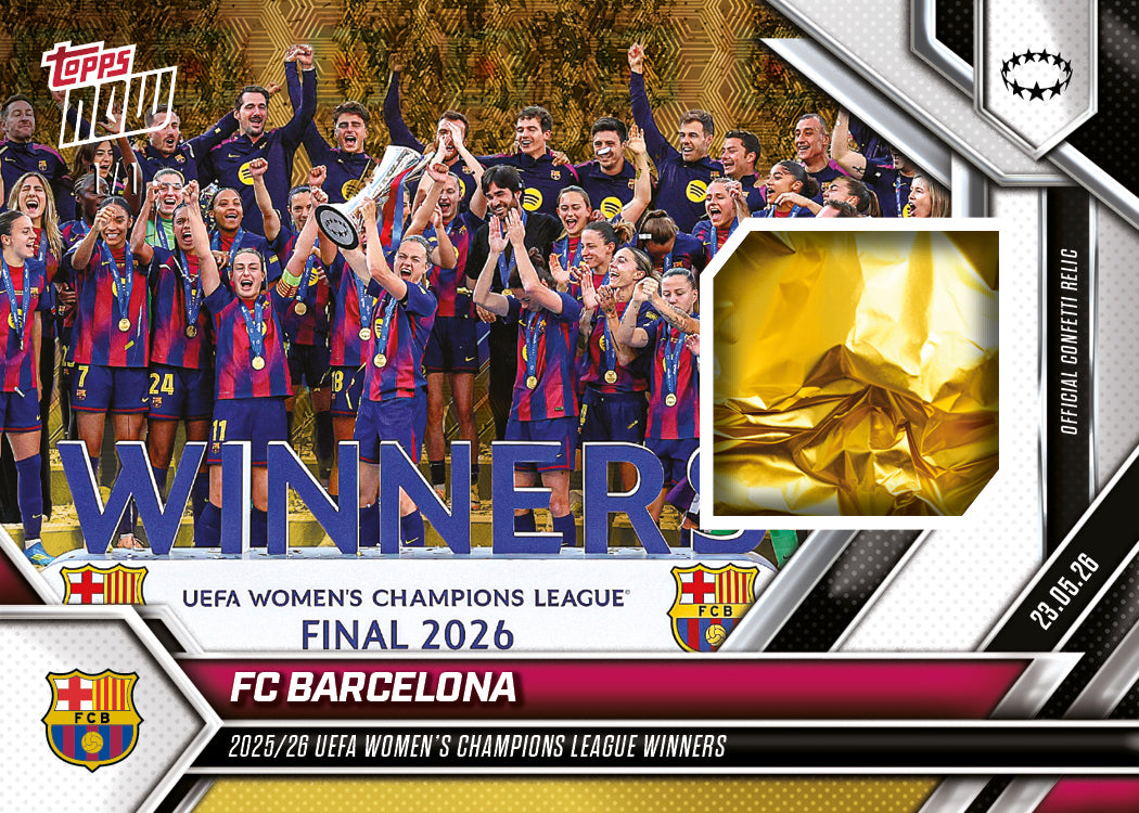 FC Barcelona - 2025-26 UWCL Topps NOW - Card 30 - PR: 805 - Image 2