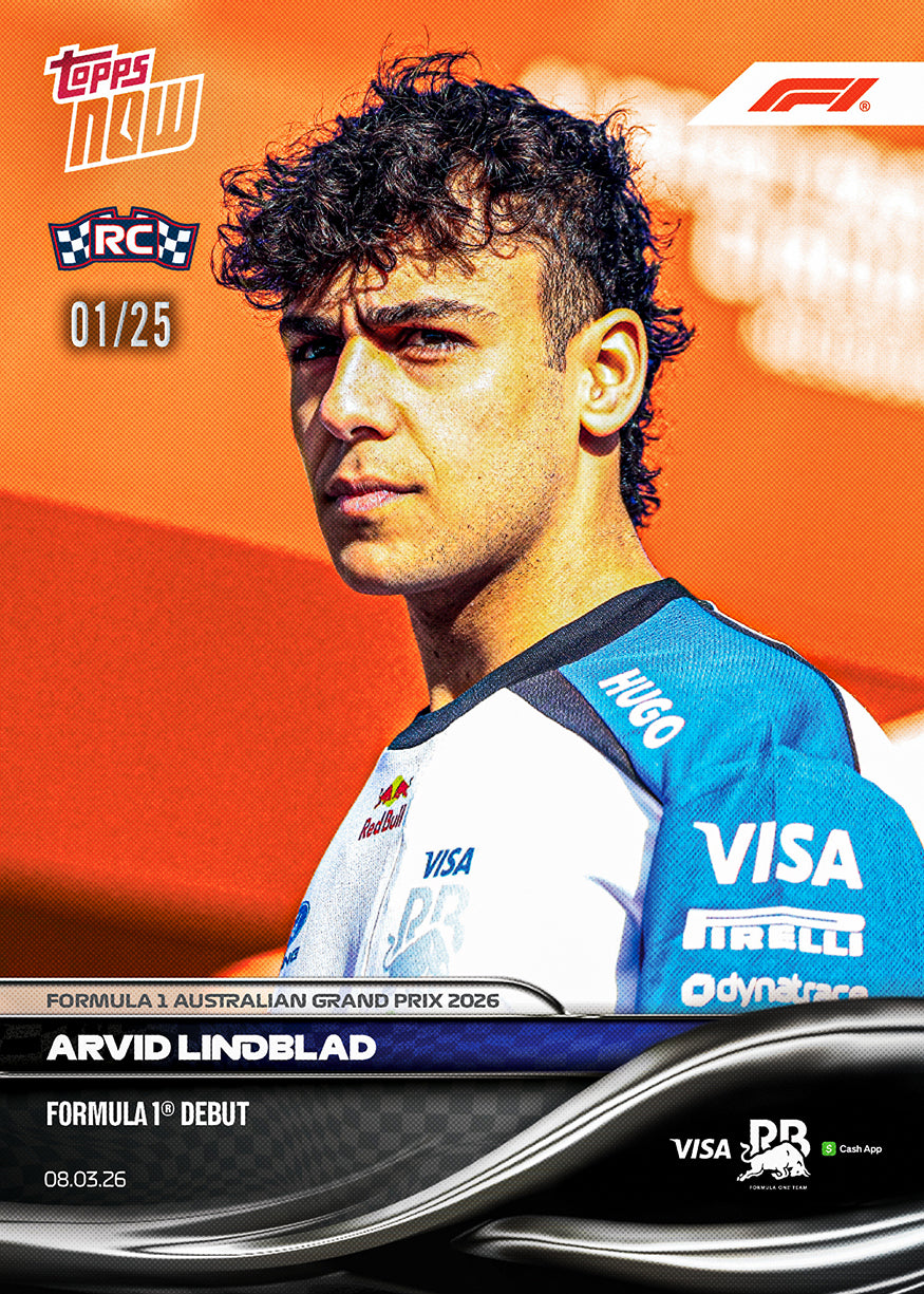 Arvid Lindblad - 2026 Formula 1 Topps NOW - Card 12 - PR: 6075 - Image 6
